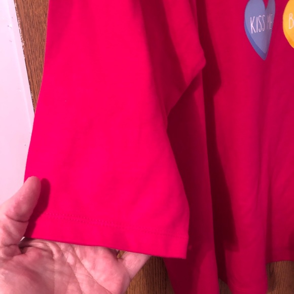 NWT Kim Rogers Beautiful Hot Pink Valentines tunic size 4X - Picture 4 of 4